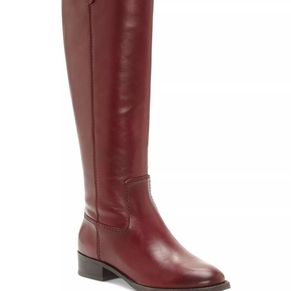 INC Women Fawne Leather Knee-high Ridding boots - Picture 4 of 6